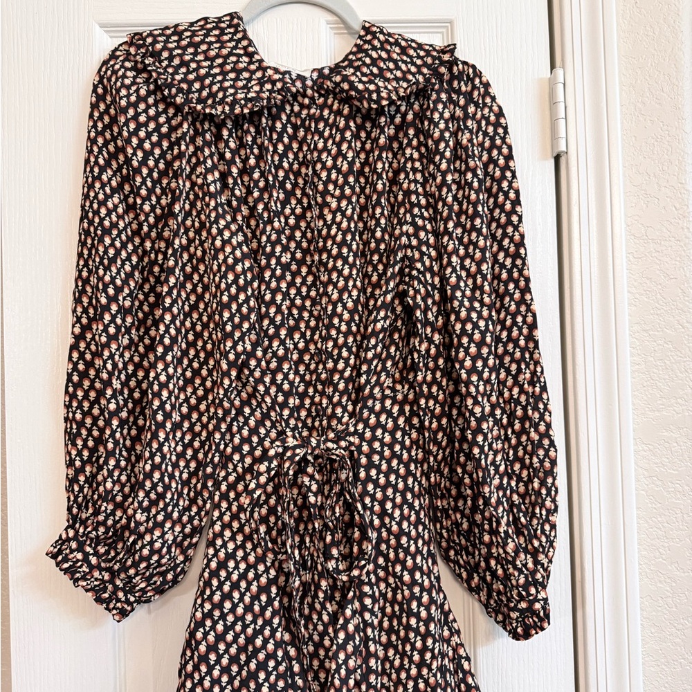 DÔEN Camden dress in the Sable Hyde Park floral print.